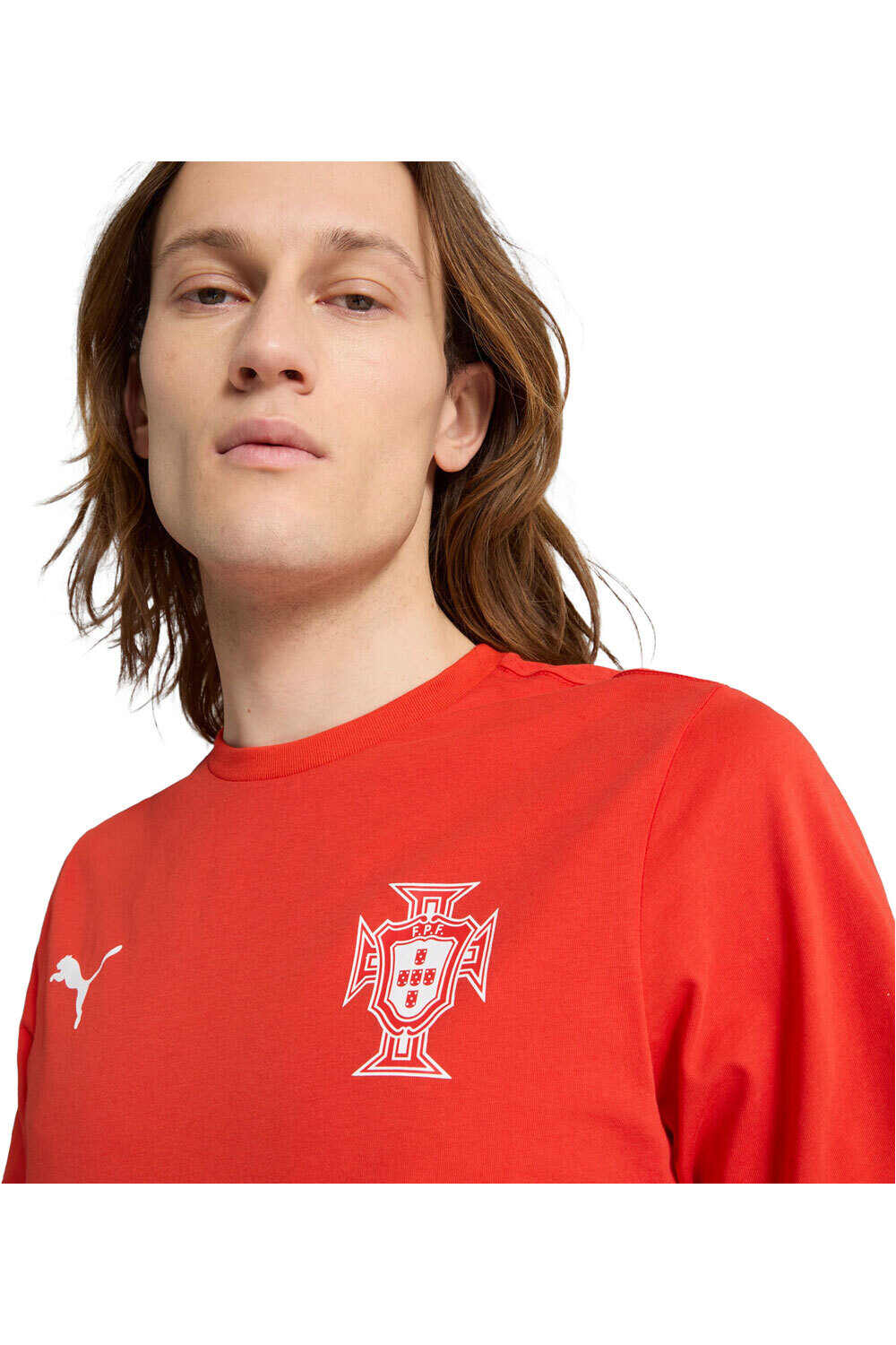 Puma camiseta de fútbol oficiales PORTUGAL 25  ftblESS Tee vista trasera