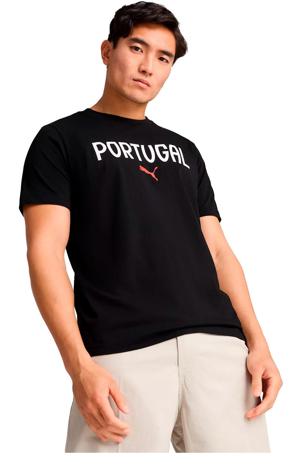 Puma camiseta de fútbol oficiales PORTUGAL 25 ftblNRGY Tee vista frontal