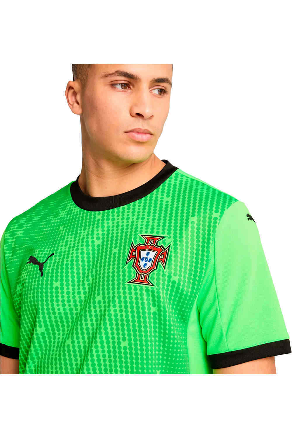 Puma camiseta de fútbol oficiales PORTUGAL 25 GK Jersey Replica SS vista detalle