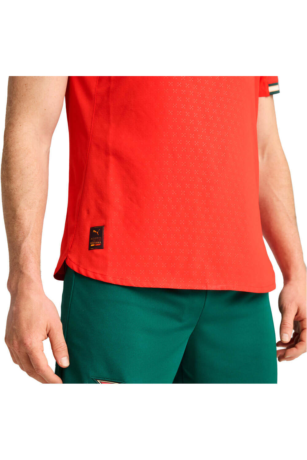 Puma camiseta de fútbol oficiales PORTUGAL 25 Home Authentic Jersey 03