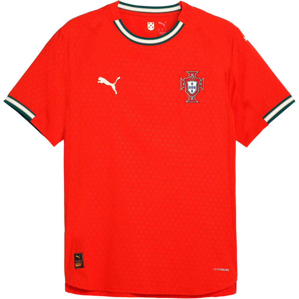 Puma camiseta de fútbol oficiales PORTUGAL 25 Home Authentic Jersey 04
