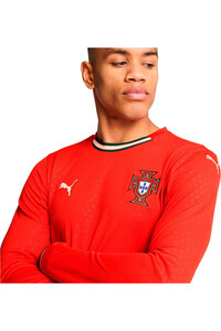 Puma camiseta de fútbol oficiales PORTUGAL 25 Home Jersey Replica LS vista detalle