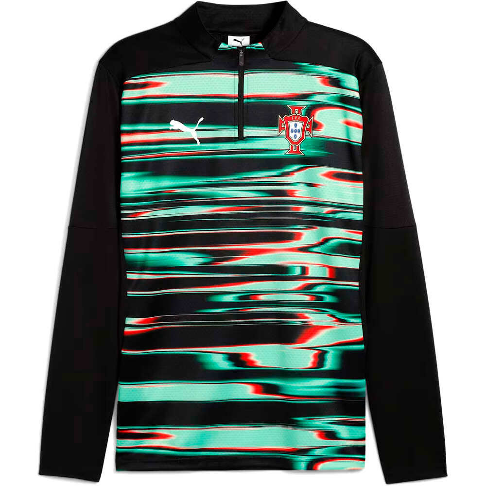 Puma camiseta de fútbol oficiales PORTUGAL 25 Prematch 1/4 ZipTop 04