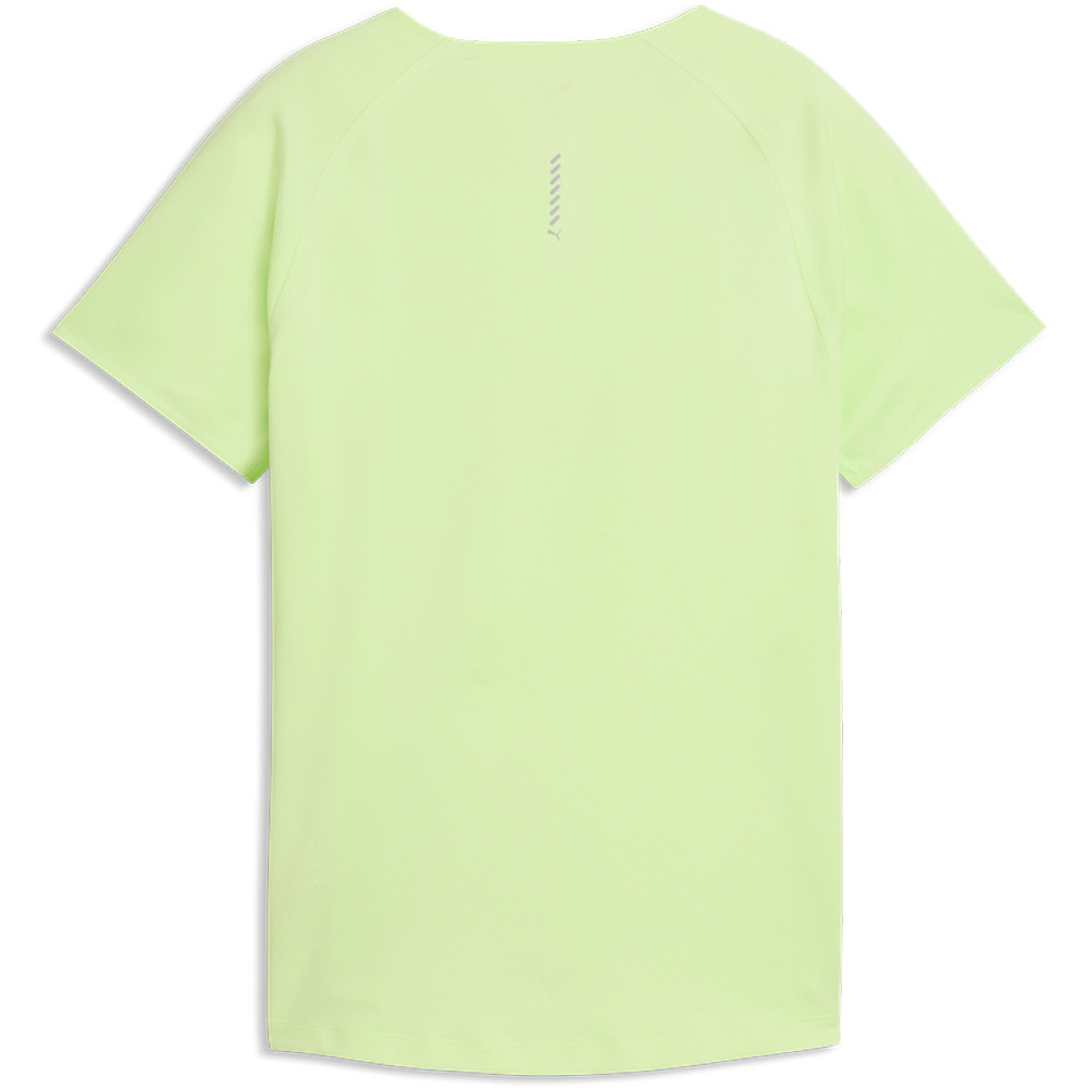 Puma camiseta entrenamiento manga corta mujer W RUN CLOUDSPUN TEE vista trasera