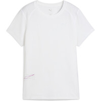 Puma camiseta entrenamiento manga corta mujer W RUN GRAPHIC MESH T 04