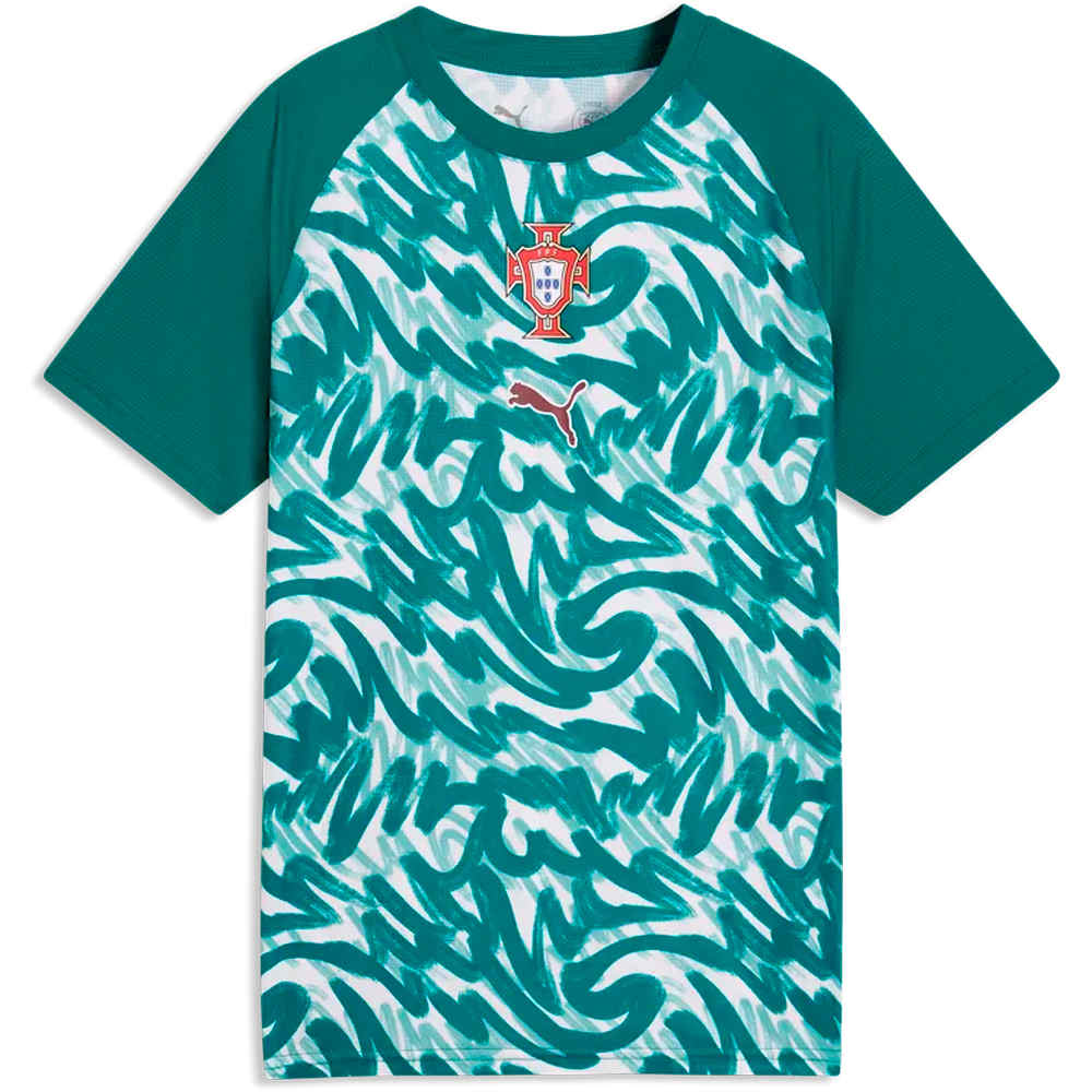 Puma camiseta entrenamiento niño FPF Warm Up Jersey J 03