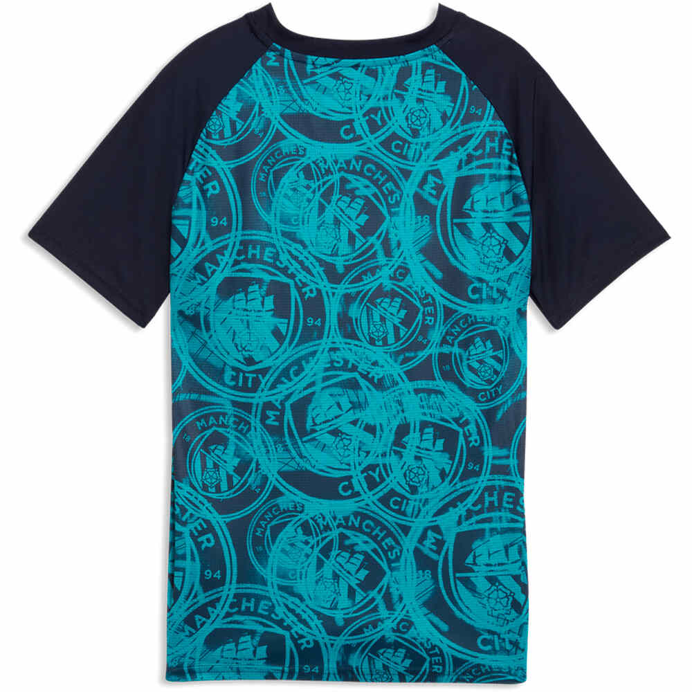 Puma camiseta entrenamiento niño MCFC Warm Up Jersey 04