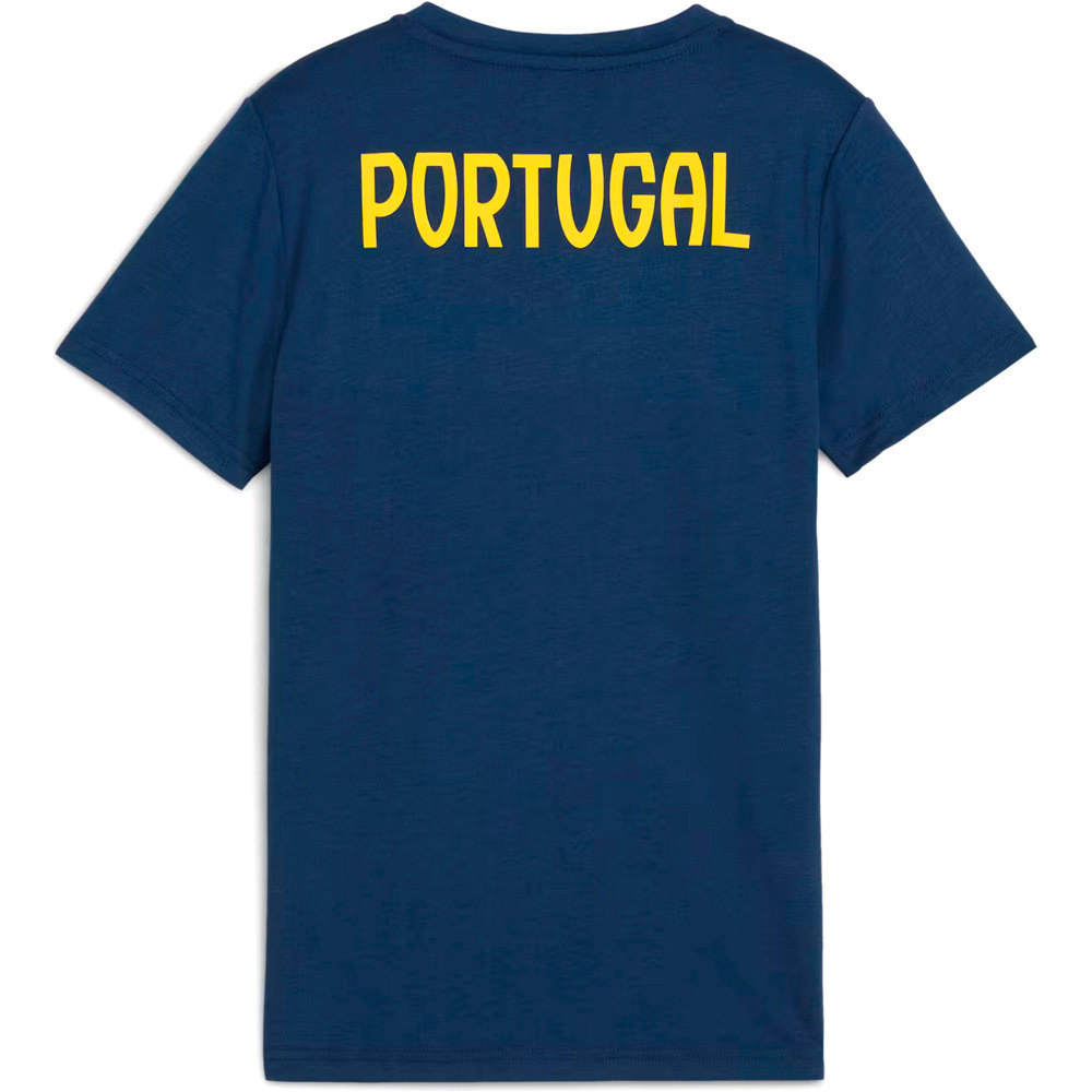 Puma camiseta entrenamiento niño PORTUGAL 25 Casuals Tee Jr 04