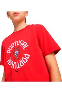 Puma camiseta entrenamiento niño PORTUGAL 25 ftblNRGY Tee Jr vista detalle
