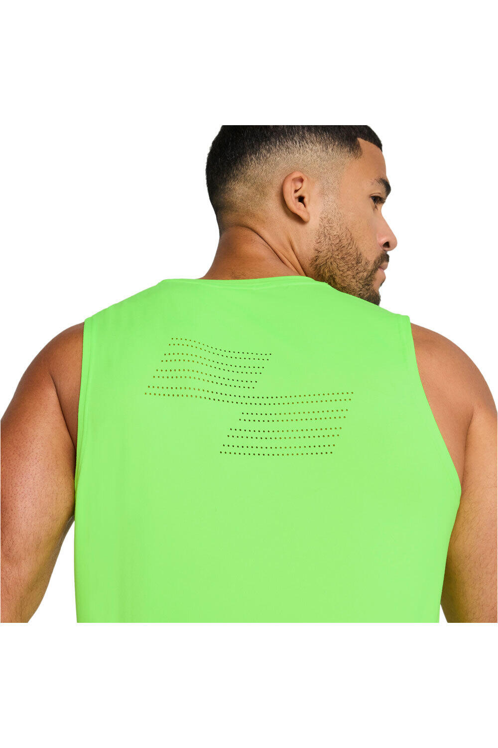 Puma camiseta fitness hombre M PUMA x HYROX Cloud vista detalle