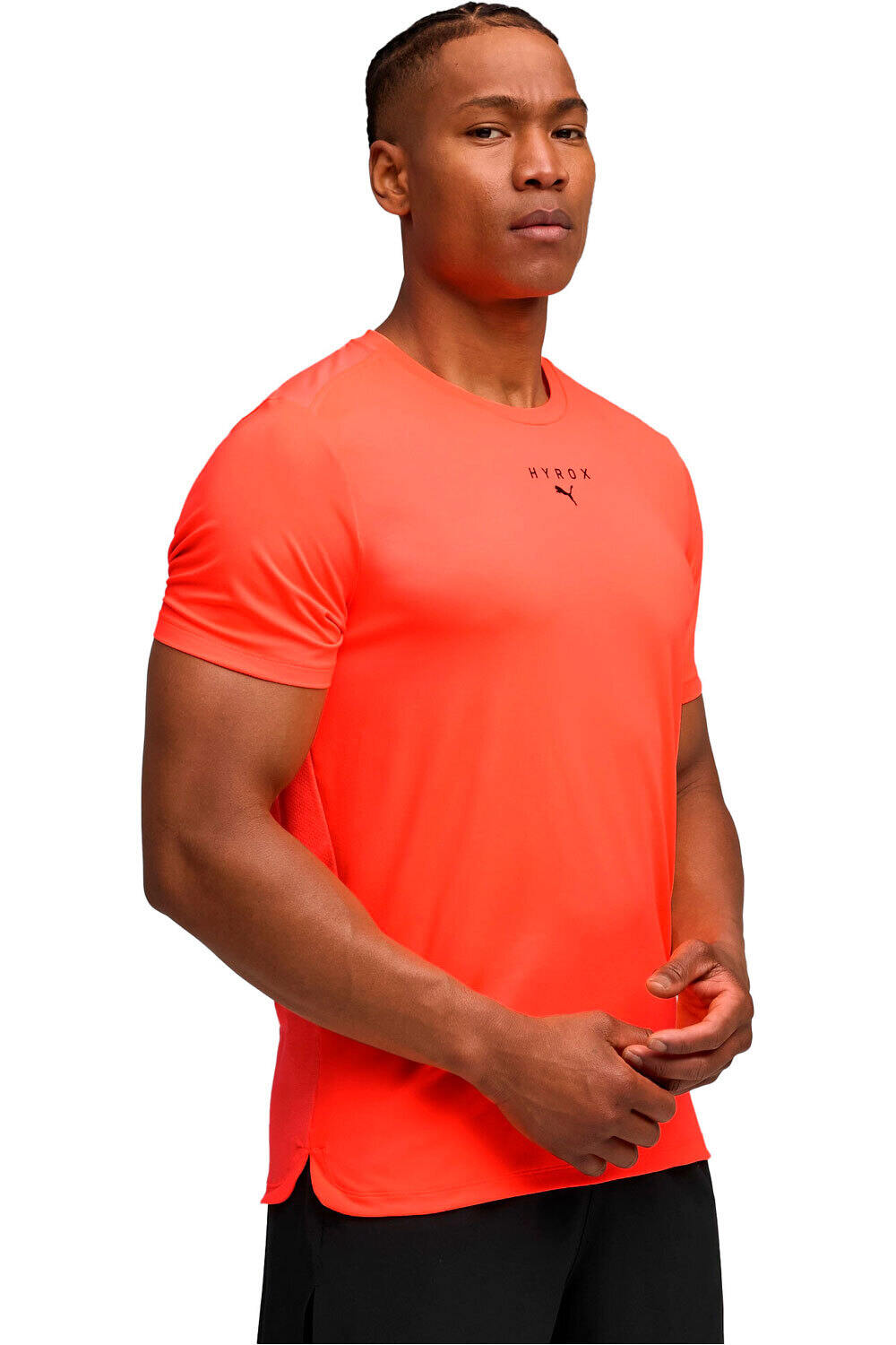 Puma camiseta fitness hombre M PUMA x HYROX CLOUD vista frontal