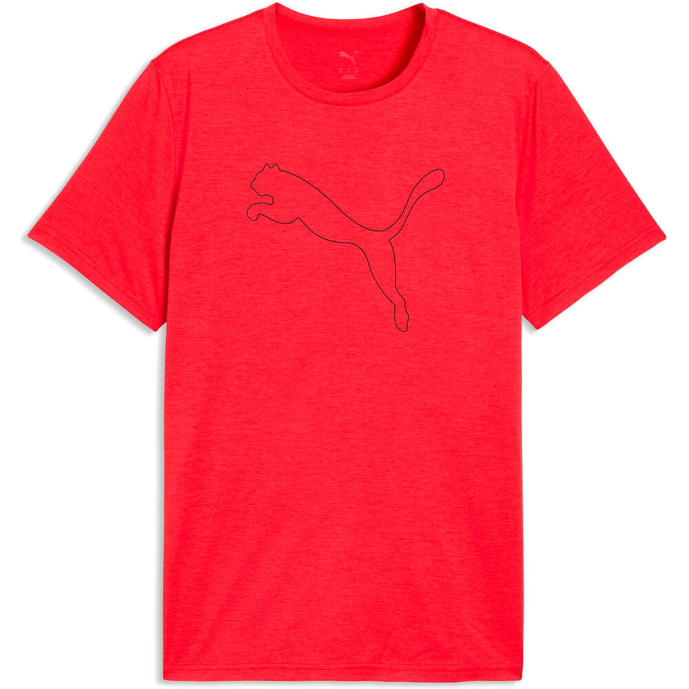Puma camiseta fitness hombre M TAD ESSENTIAL HEAT vista frontal