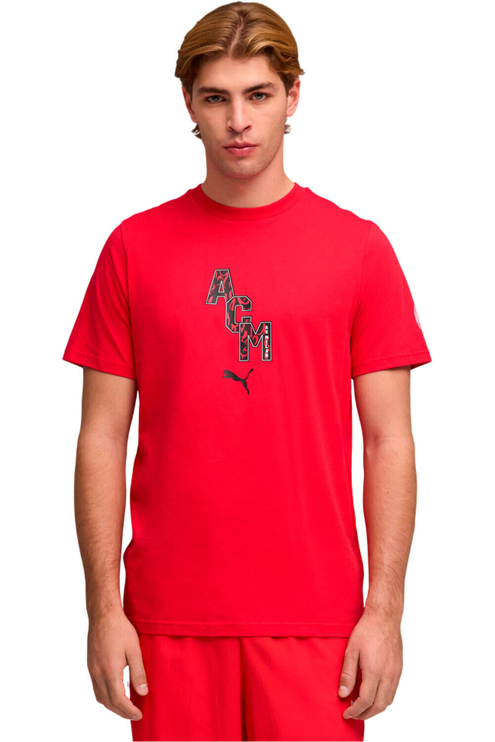 Puma camiseta manga corta hombre ACM FtblCulture Tee vista frontal