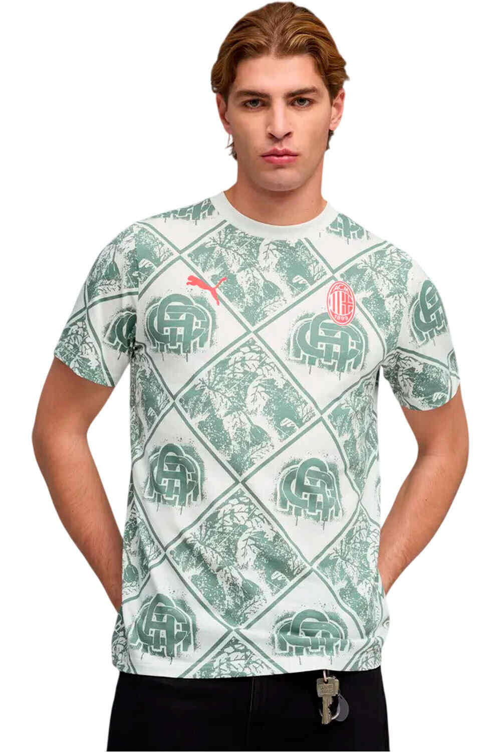 Puma camiseta manga corta hombre ACM FtblCulture Tee vista frontal