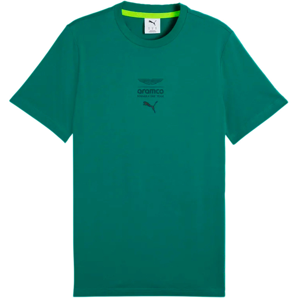 Puma camiseta manga corta hombre AMF1 Essential Logo vista detalle