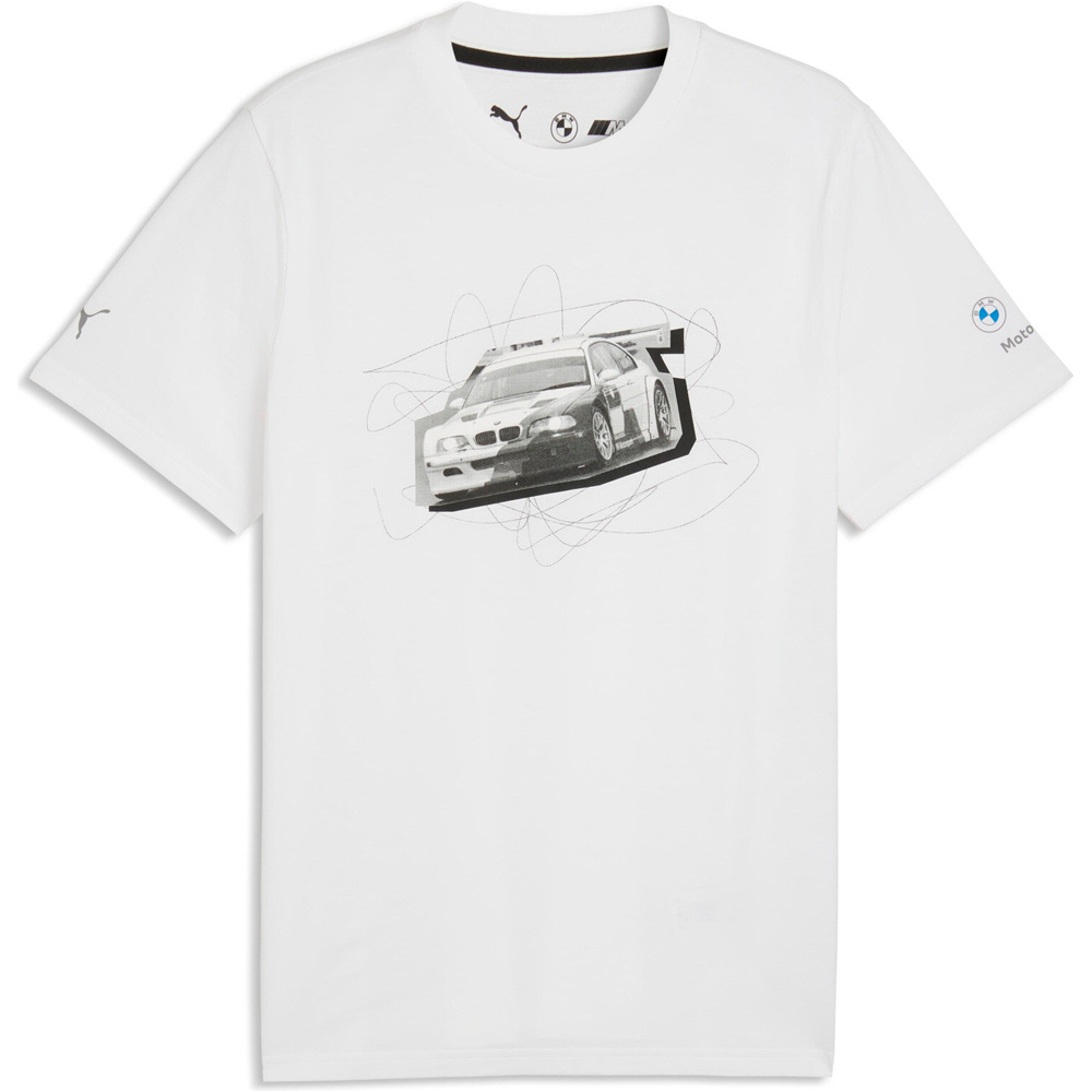 Puma camiseta manga corta hombre BMW MMS Ess Graphic vista frontal