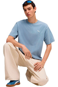 Puma camiseta manga corta hombre ESS ELEVATED Relaxed vista detalle