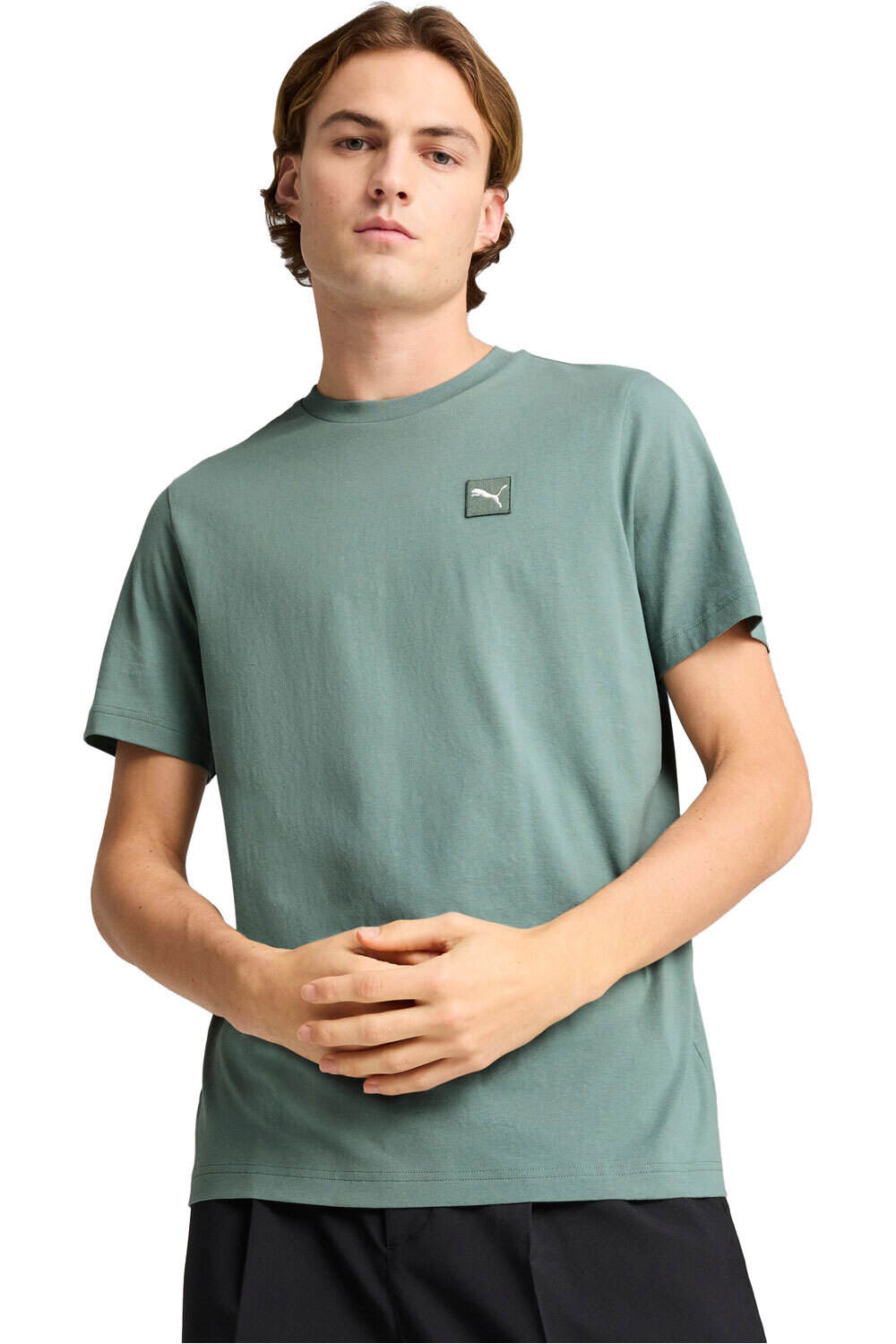 Puma camiseta manga corta hombre ESS ELEVATED Tee vista frontal