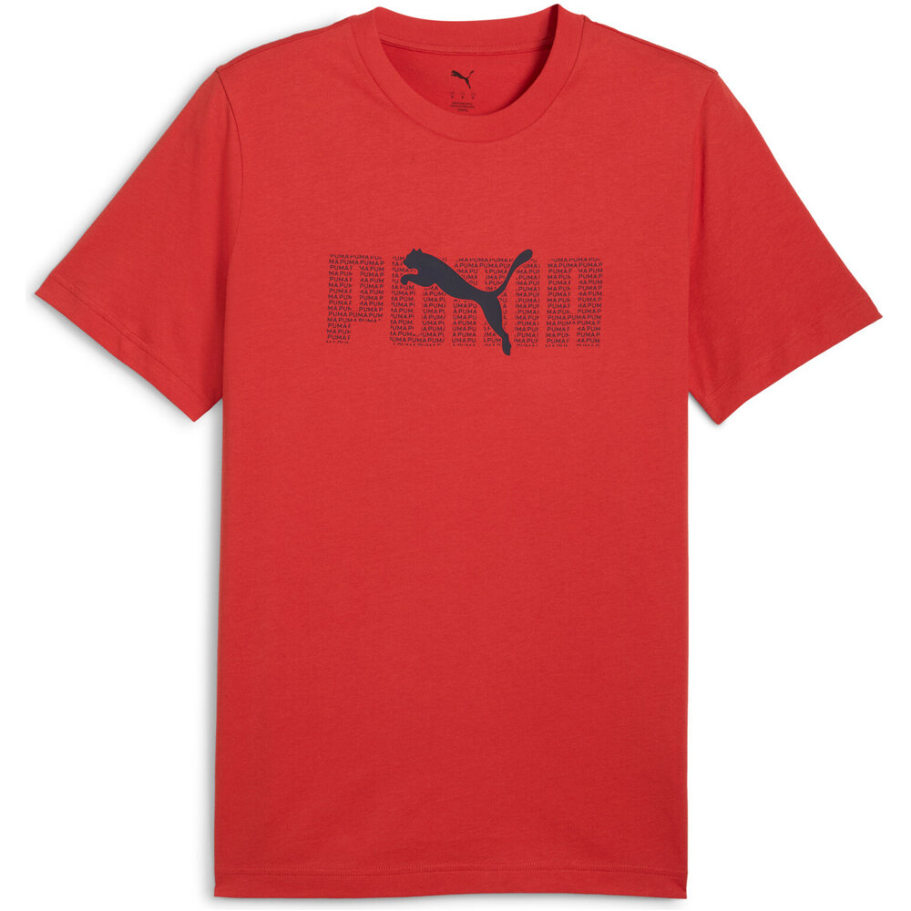 Puma camiseta manga corta hombre ESS LOGO LAB Tee vista detalle