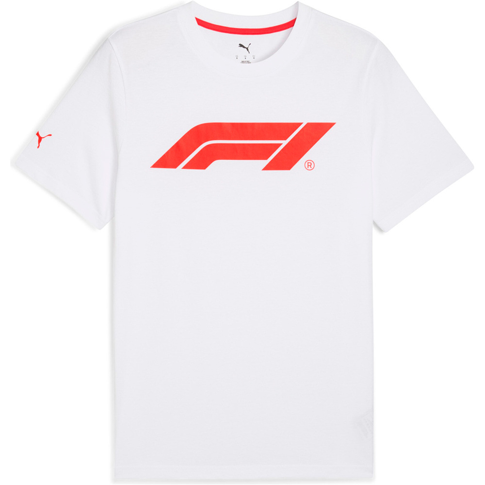 Puma camiseta manga corta hombre F1 ESS Logo Tee 180g vista trasera
