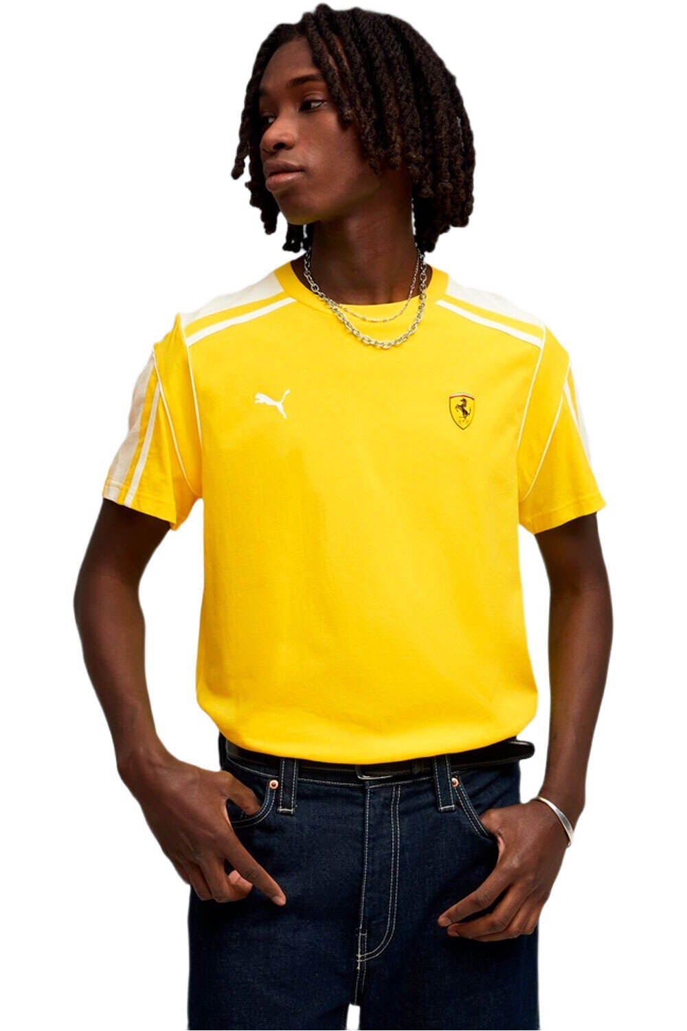 Puma camiseta manga corta hombre Ferrari MT7 Tee vista frontal
