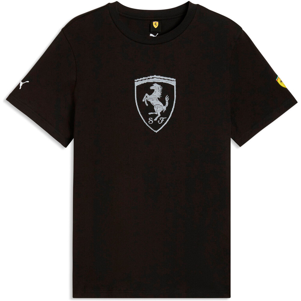 Puma camiseta manga corta hombre Ferrari Tonal Shield vista detalle