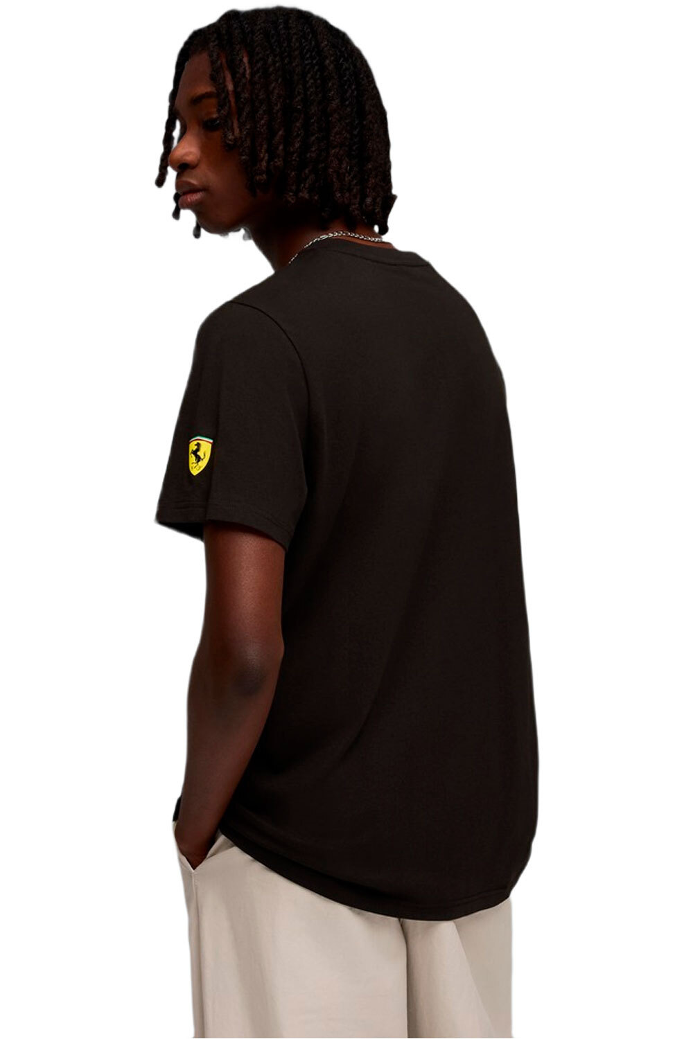 Puma camiseta manga corta hombre Ferrari Tonal Shield vista trasera
