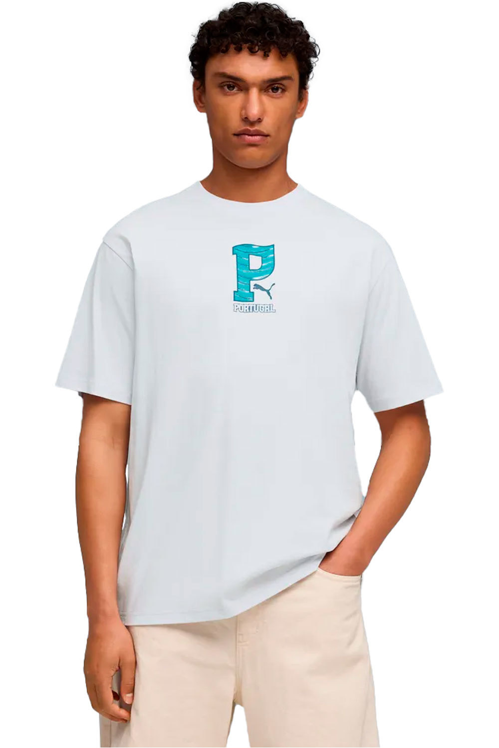 Puma camiseta manga corta hombre FPF ftblCulture Rela vista frontal