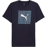 Puma camiseta manga corta hombre GRAPHIC Box Tee vista detalle