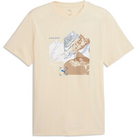 Puma camiseta manga corta hombre GRAPHIC Mountain Tee vista frontal