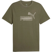 Puma camiseta manga corta hombre GRAPHIC No.1 Logo Te vista frontal
