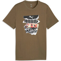 Puma camiseta manga corta hombre GRAPHIC Photoprint P vista detalle