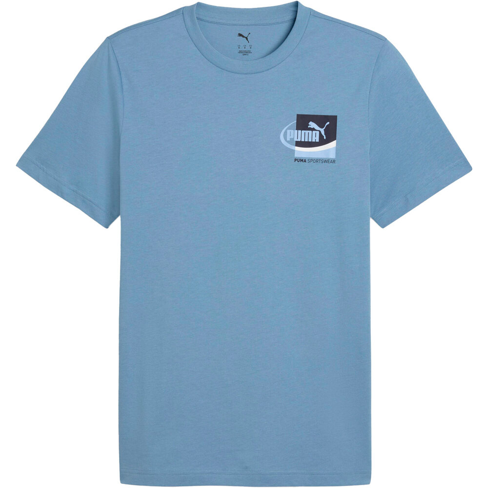 Puma camiseta manga corta hombre GRAPHIC Small Box vista frontal