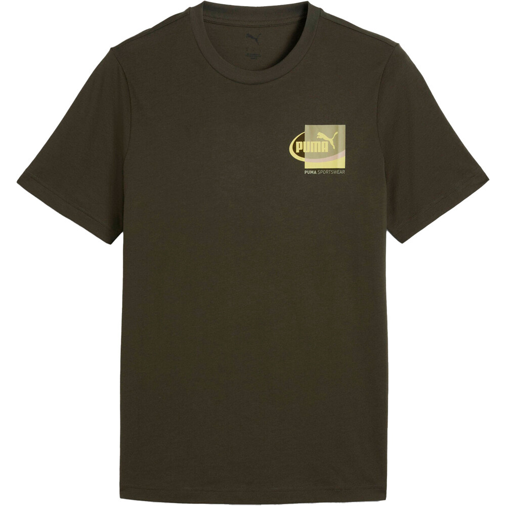 Puma camiseta manga corta hombre GRAPHIC Small Box vista frontal