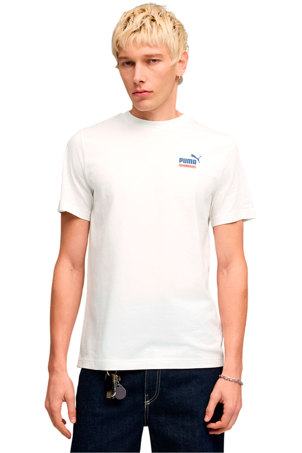 Puma camiseta manga corta hombre GRAPHIC Sports Tee vista frontal