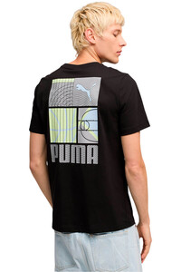 Puma camiseta manga corta hombre GRAPHIC Sports Tee vista trasera