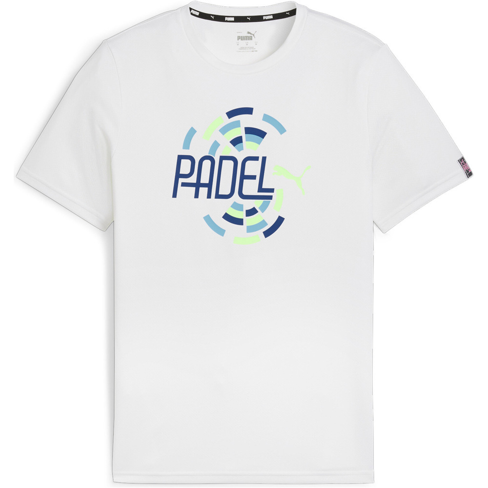 Puma camiseta manga corta hombre Individual Graphic Tee Padel 03