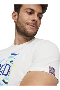 Puma camiseta manga corta hombre Individual Graphic Tee Padel vista detalle