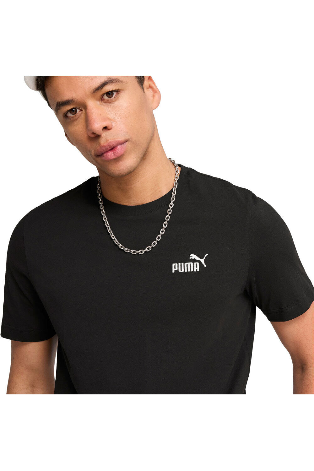 Puma camiseta manga corta hombre _M_ESS Small No. 1 Logo vista detalle