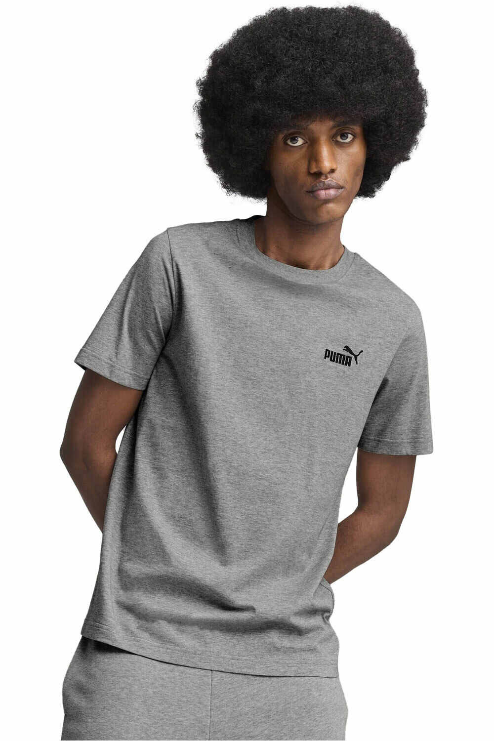 Puma camiseta manga corta hombre _M_ESS Small No. 1 Logo vista frontal