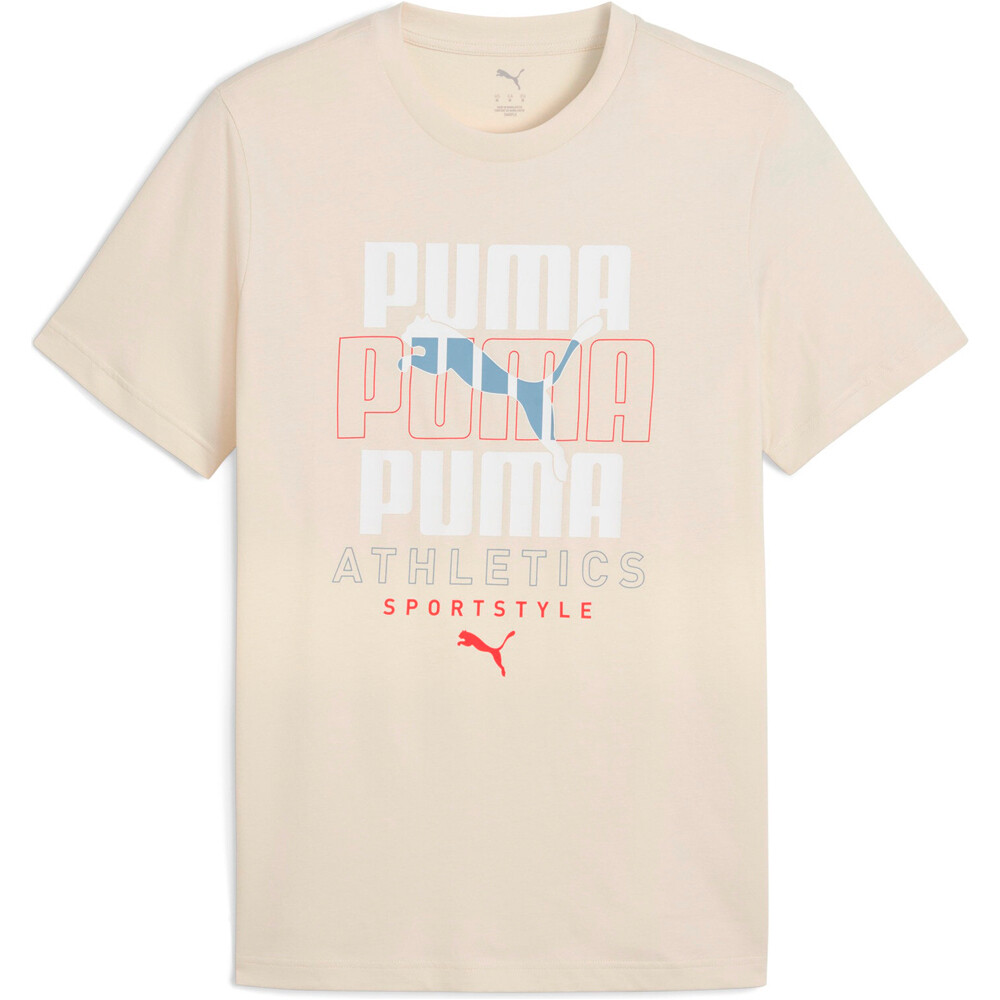 Puma camiseta manga corta hombre _M_GRAPHIC Stacked Grap vista detalle