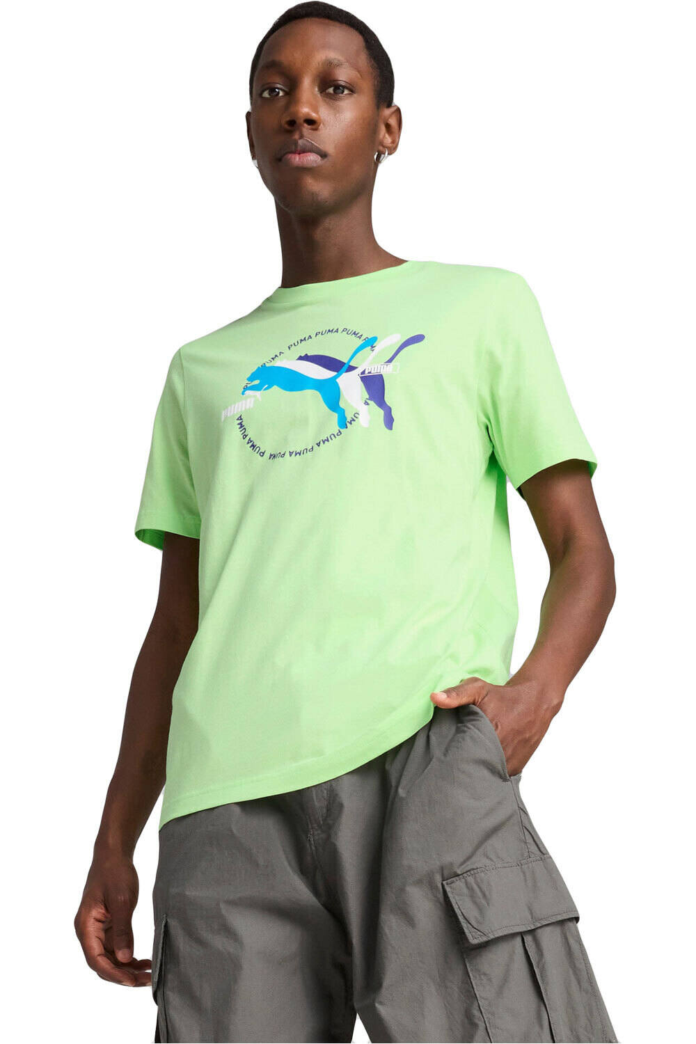 Puma camiseta manga corta hombre _M_GRAPHICS Multiple Ca vista frontal