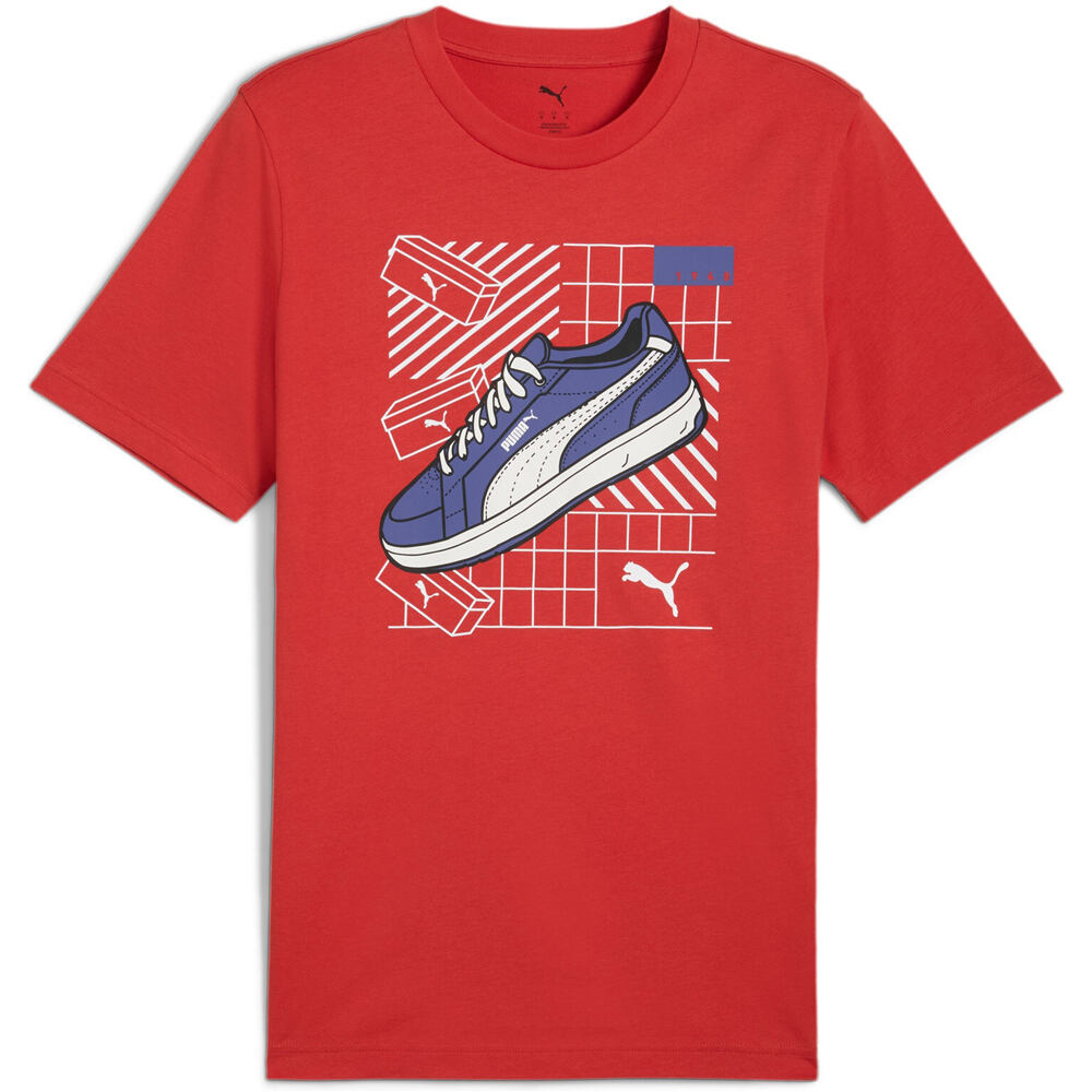 Puma camiseta manga corta hombre _M_GRAPHICS Sneaker Tee vista frontal