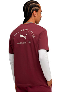 Puma camiseta manga corta hombre PUMA CLASS Graphic T vista trasera