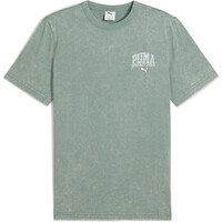 Puma camiseta manga corta hombre PUMA CLASS Washed Te vista detalle