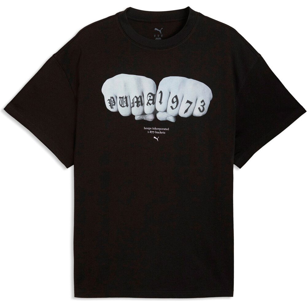 Puma camiseta manga corta hombre Swish N' Ink Tee I vista frontal