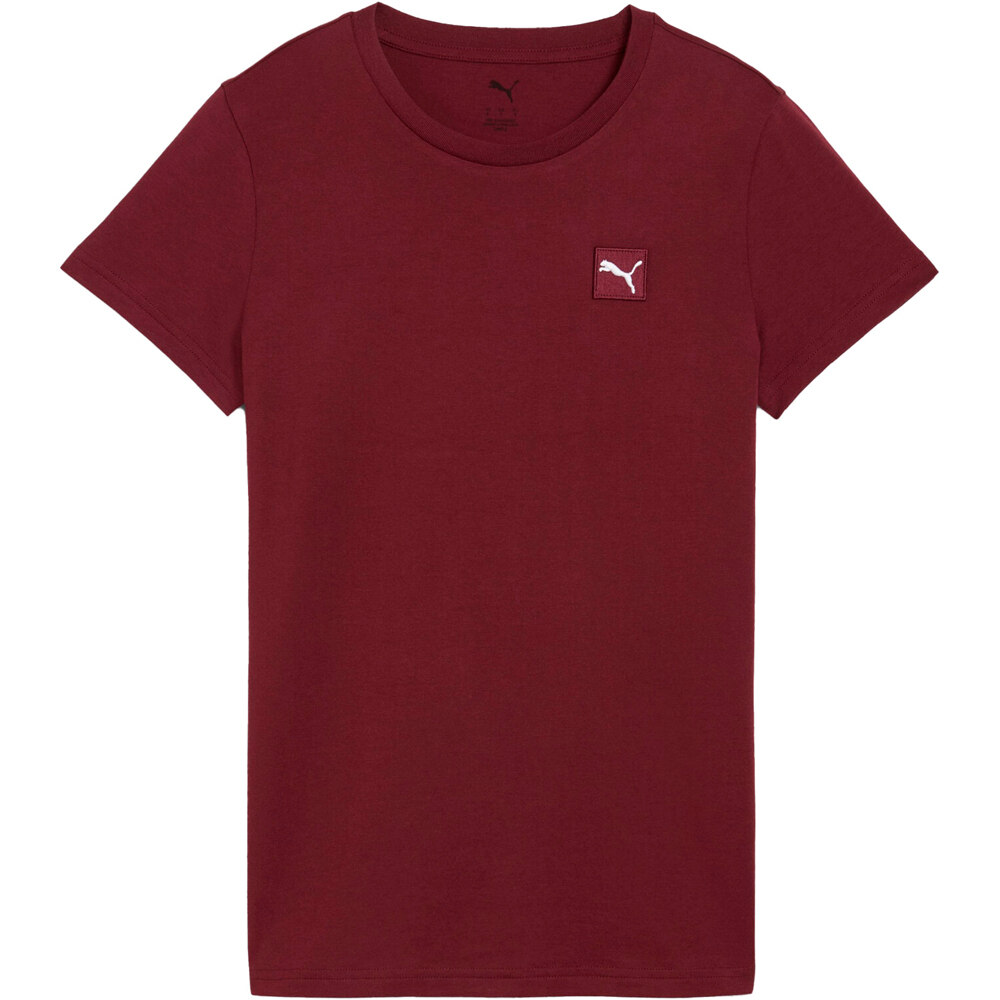 Puma camiseta manga corta mujer ESS ELEVATED Tee vista detalle