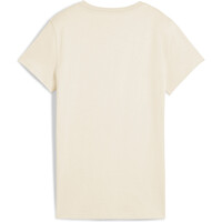 Puma camiseta manga corta mujer ESS ELEVATED Tee vista trasera