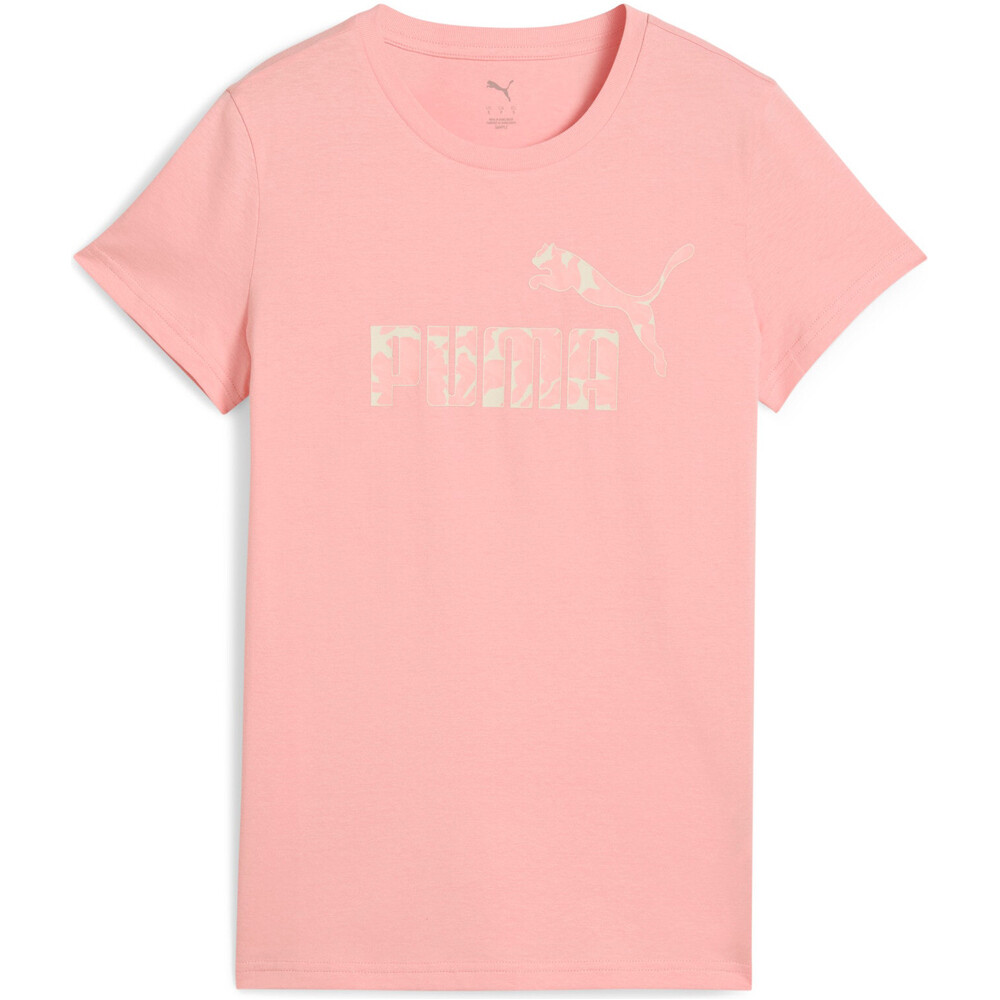 Puma camiseta manga corta mujer ESS NATURE 2.0 Tee vista detalle