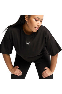 Puma camiseta manga corta mujer ESS Relaxed Tee vista detalle